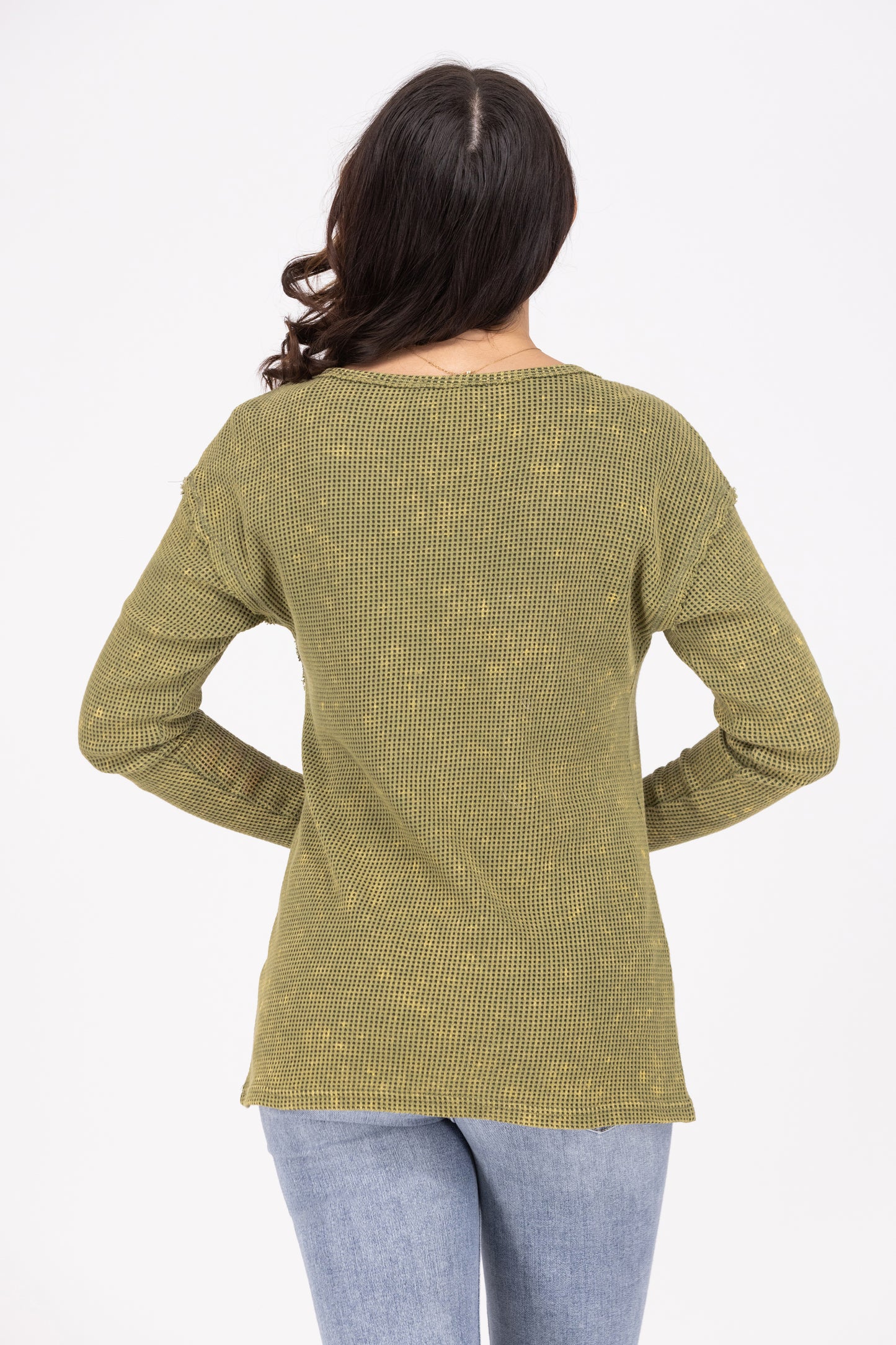 Vintage Style Long Sleeve Top