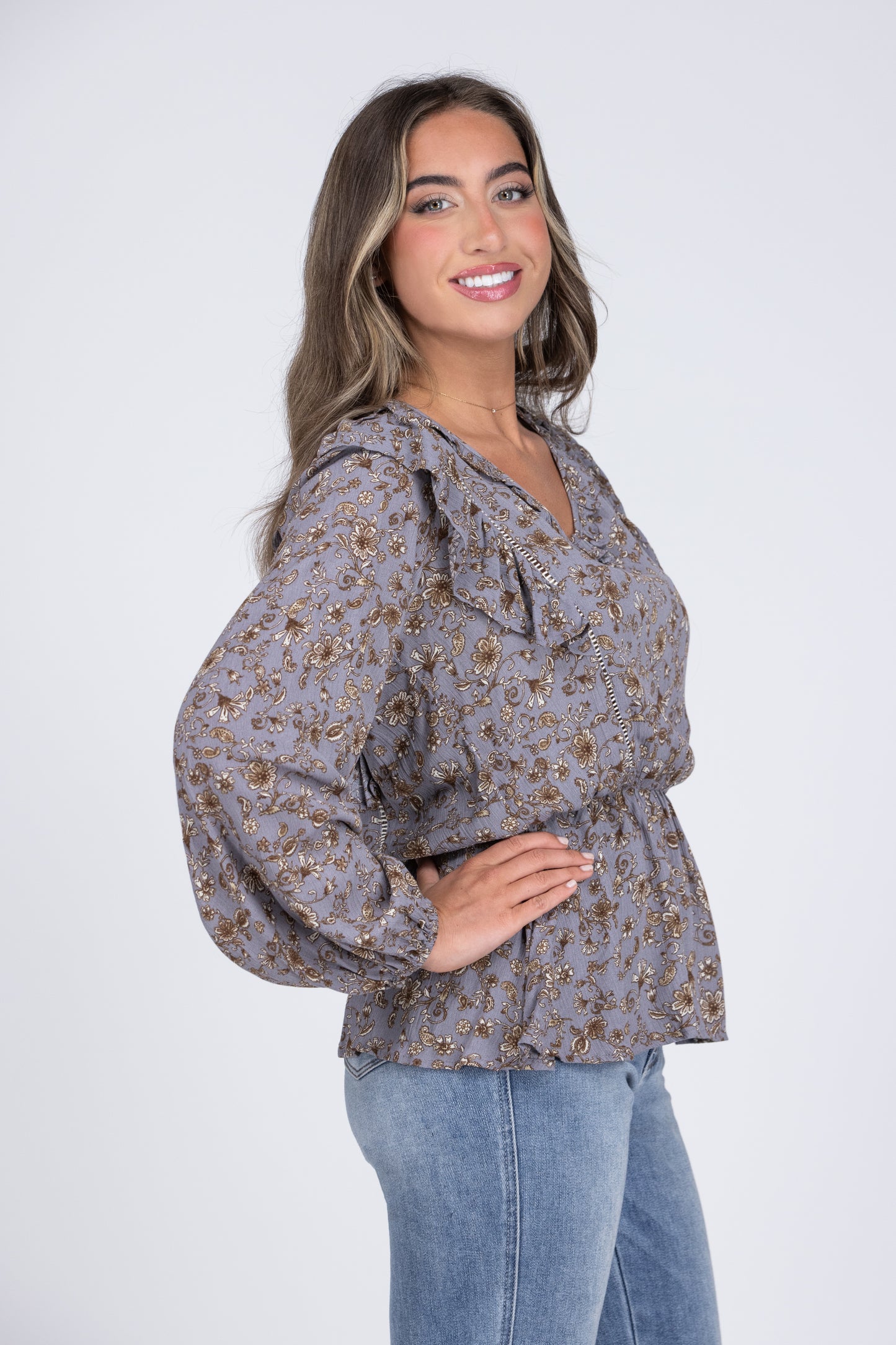 Graceful Long Sleeve Top