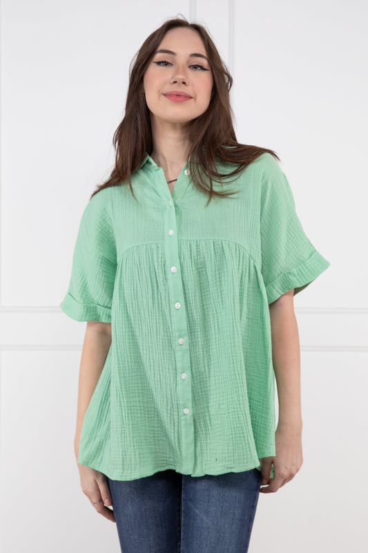 Breezen Through Short Sleeve Top