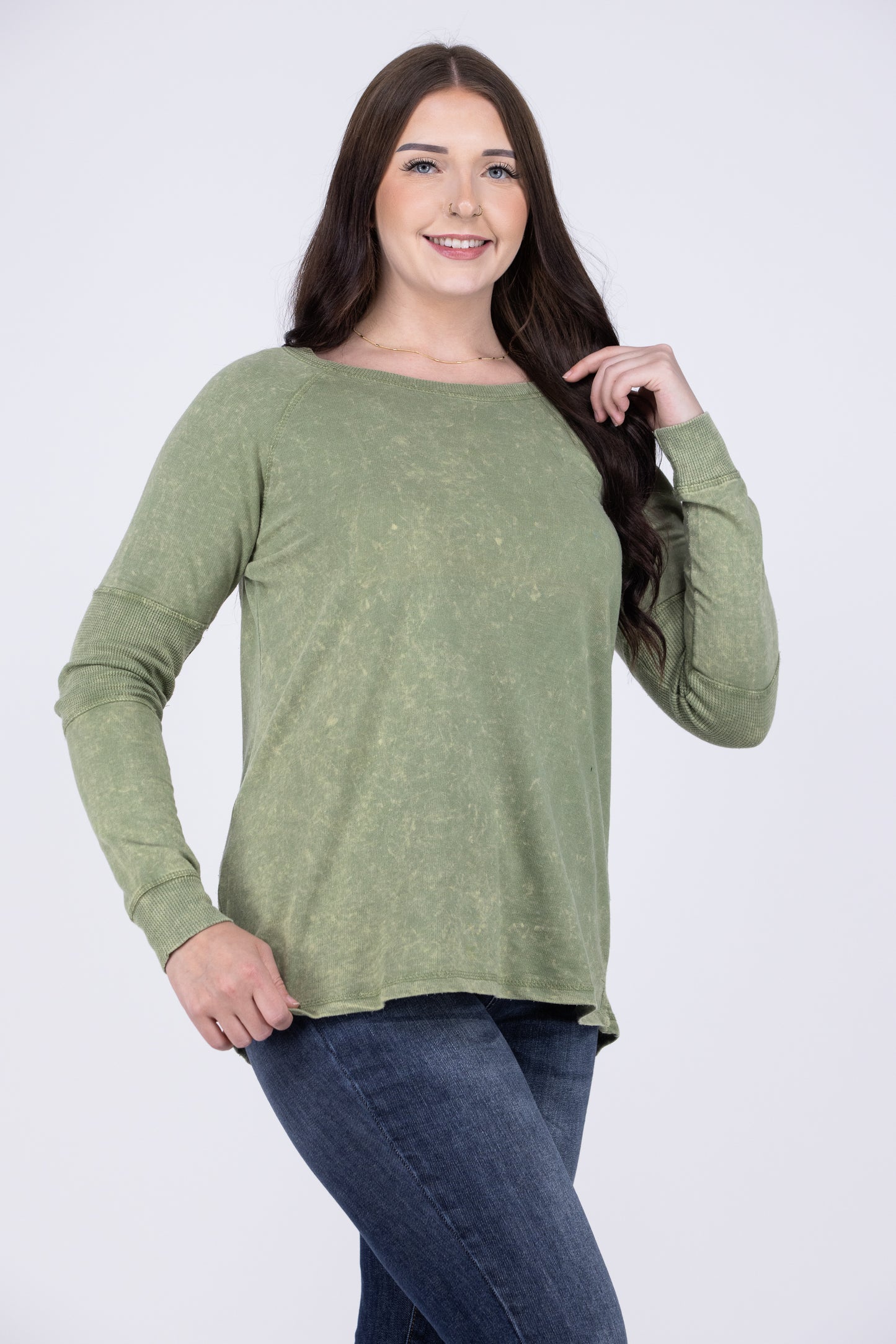 Lazy Weekend Long Sleeve Top