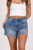 Judy Blue Workin 9-5 High-Rise Denim Shorts