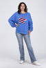 Star Spangled Long Sleeve Sweatshirt