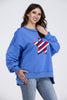 Star Spangled Long Sleeve Sweatshirt