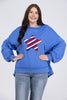 Star Spangled Long Sleeve Sweatshirt