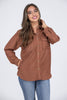 House Of Memories Women's Long Sleeve Button Up Top