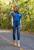 Judy Blue One Step At A Time *Three Lengths* Mid-Rise Relaxed Denim