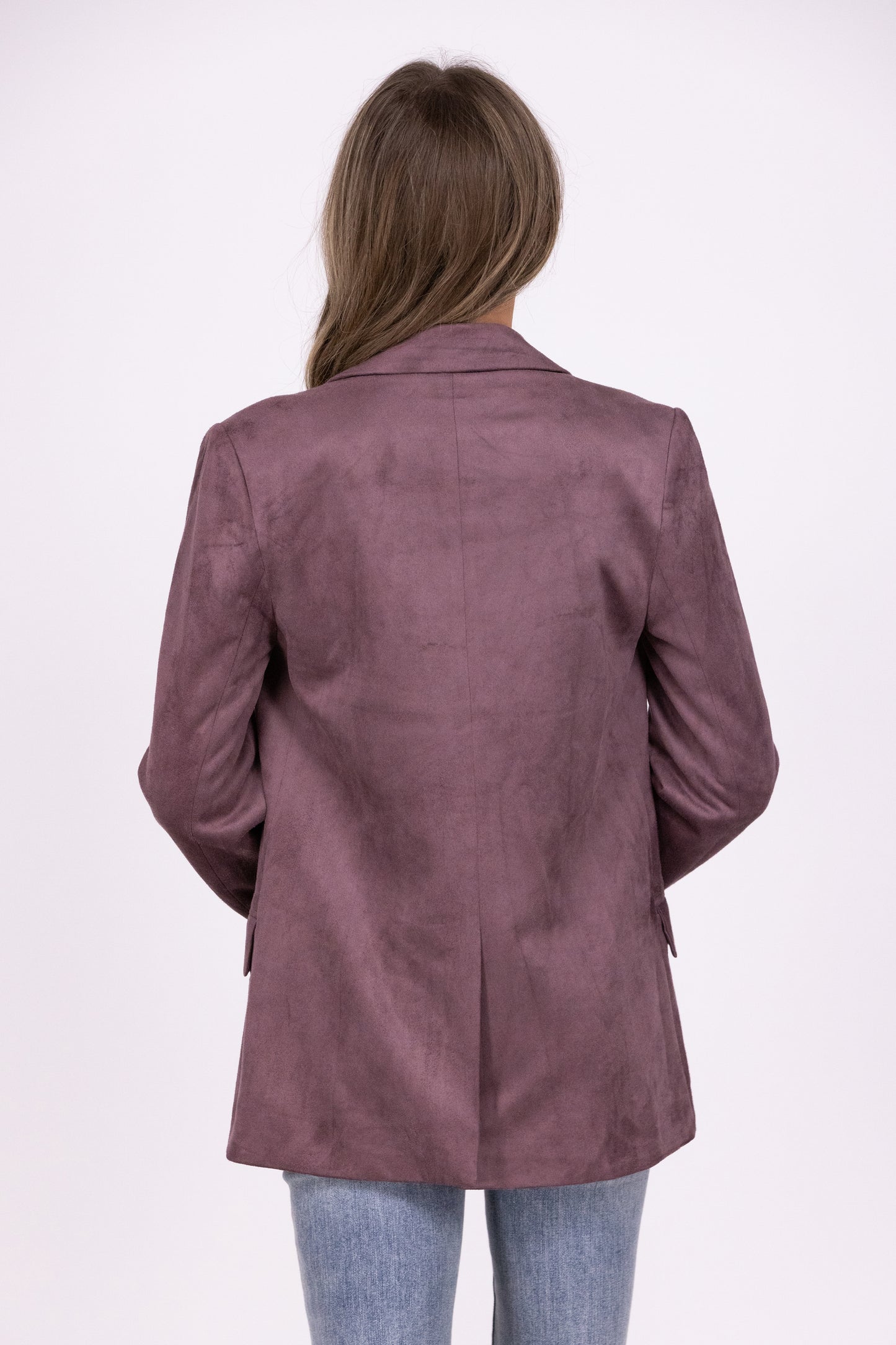 Suede To Do Business With You Blazer *Final Sale*