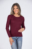 Color Me Curvy Long Sleeve Top