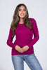 Color Me Curvy Long Sleeve Top