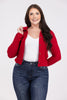 Sweetheart Brushed Knit Long Sleeve Top