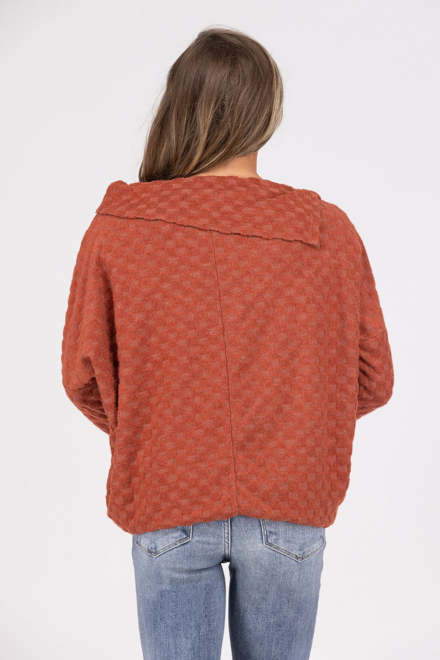 Button Buck Sweater