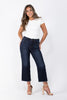 Judy Blue I Want You To Know High-Rise Cropped Wide Leg Denim