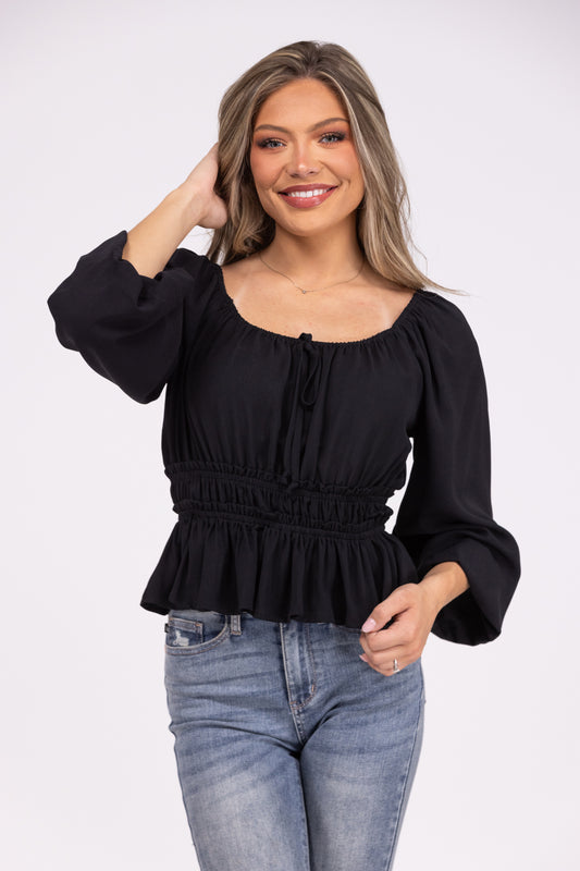 Eternal Romance Puff Sleeve Top