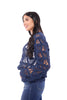 ALB Exclusive Crochet Into The Night Women's Textured Long Sleeve Top