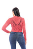 Women's Fishnet Layering Long Sleeve Top
