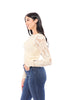 Women's Fishnet Layering Long Sleeve Top