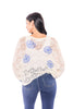 Women's Knit Floral Print Sweater