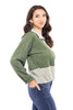 Hungry For More Women's Half Zip Long Sleeve Pullover Top