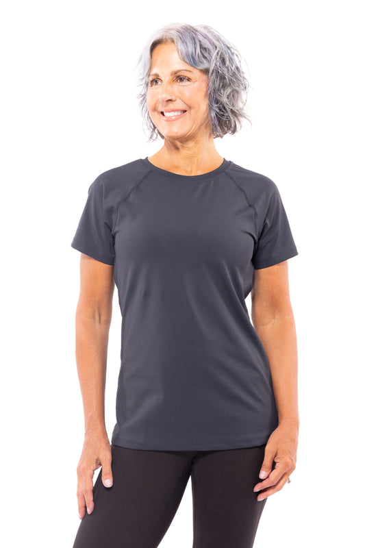 Stay Classic Slim-Fit Short Sleeve Top *Final Sale*