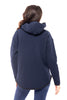 Walk With Me Women's Textured High-Neckline Hoodie
