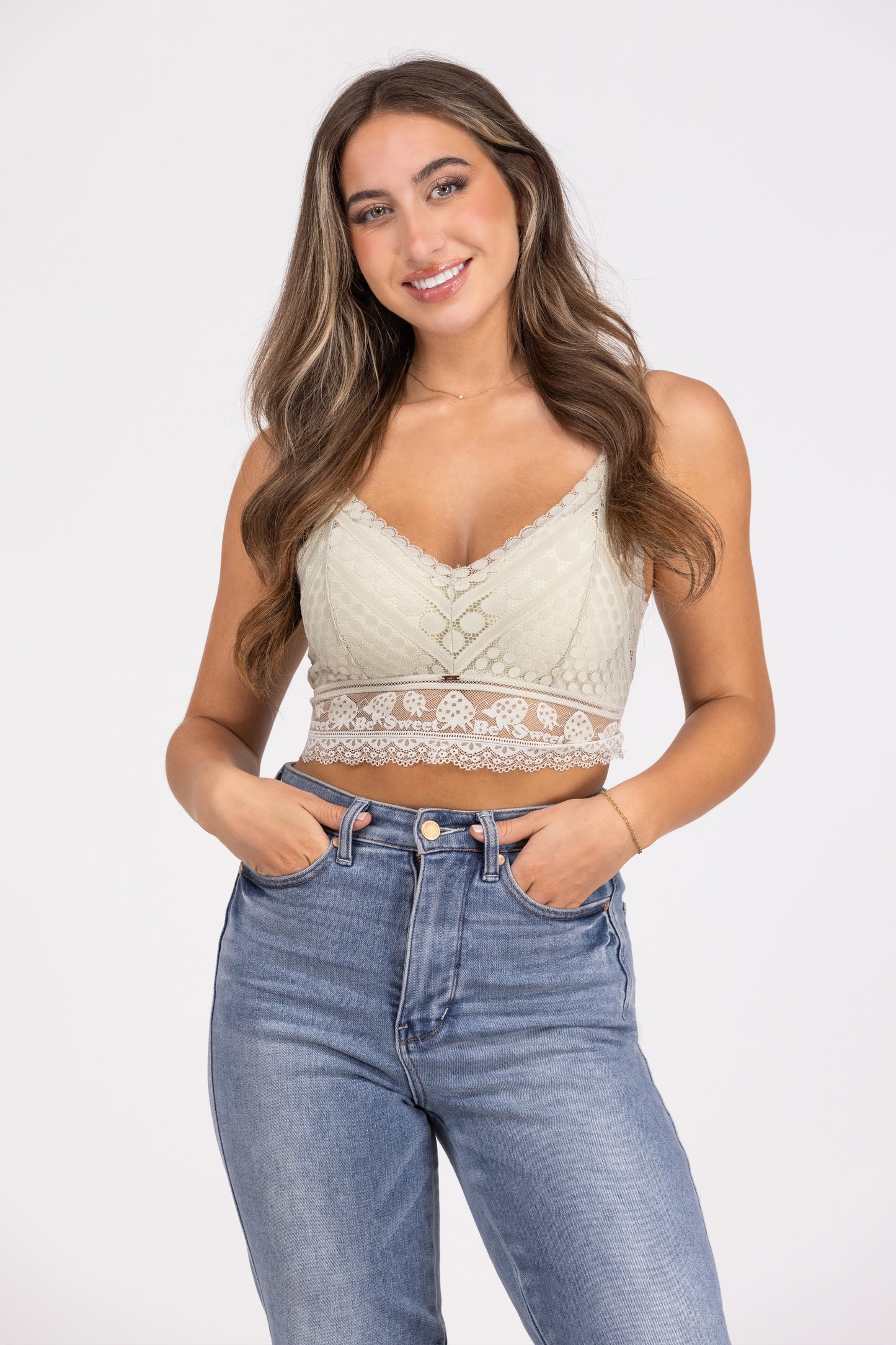 Mallory Lace Bralette