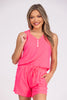 Worry Less, Sleep More Women's Sleeveless PJ Set