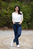 Judy Blue Keep Going High-Rise Tummy Control Straight Leg Denim