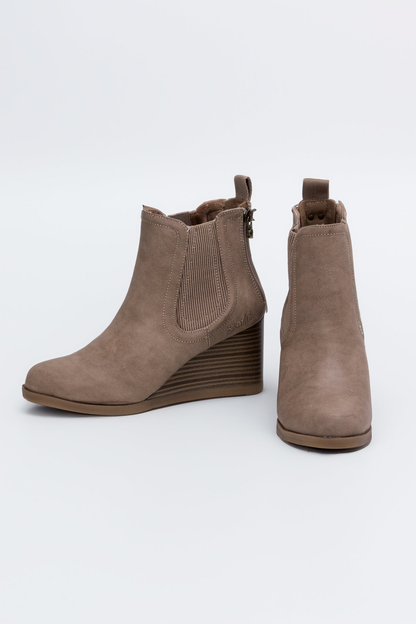 Blowfish Praline Wedge Bootie