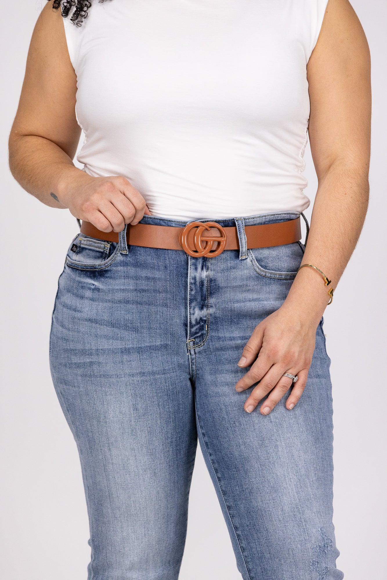 On The Go Buckle Plus Size Belt