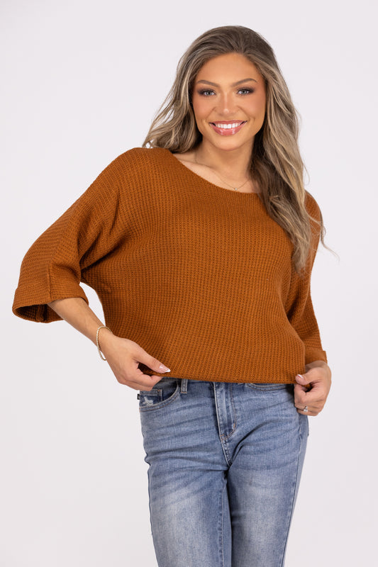 Transition Easy 3/4 Sleeve Sweater