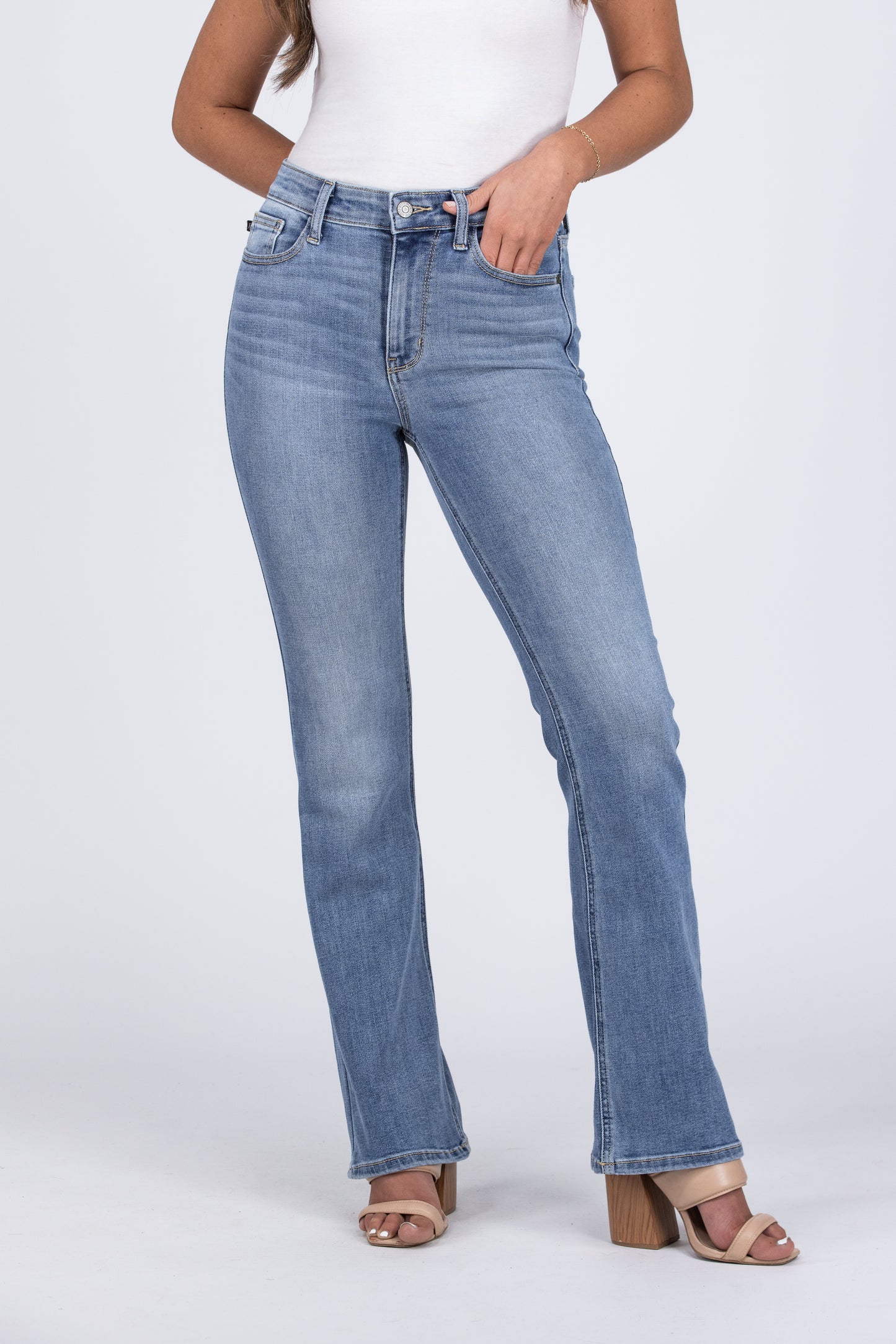 Judy Blue American Honey 2.0 High-Rise Bootcut Denim