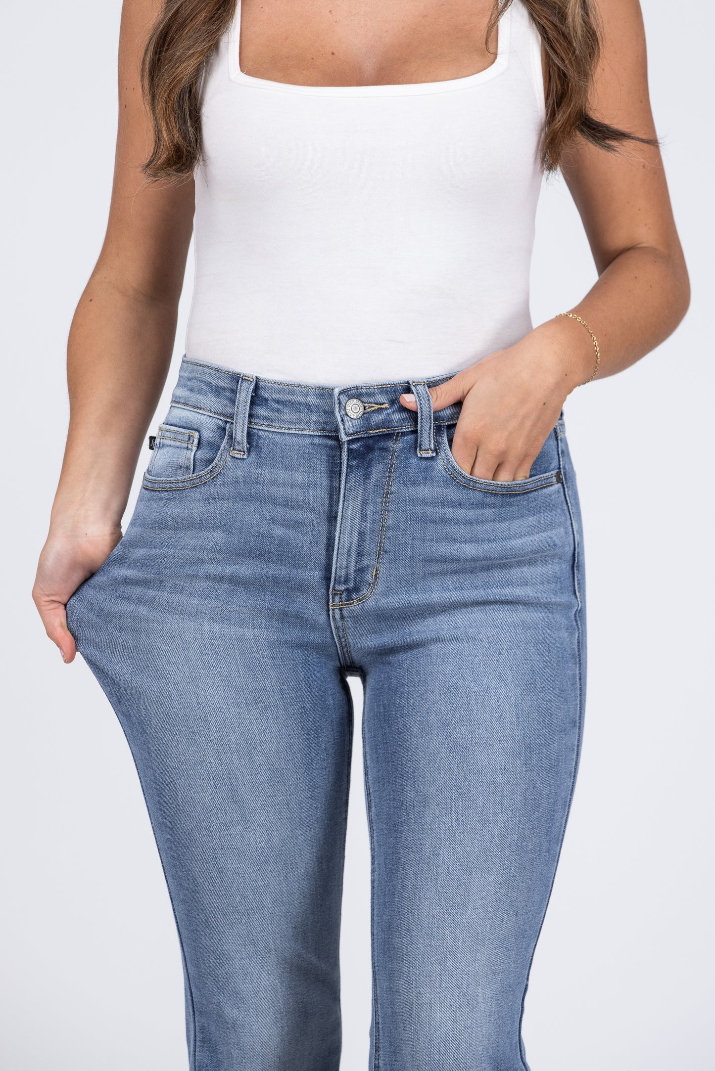 Judy Blue American Honey 2.0 High-Rise Bootcut Denim