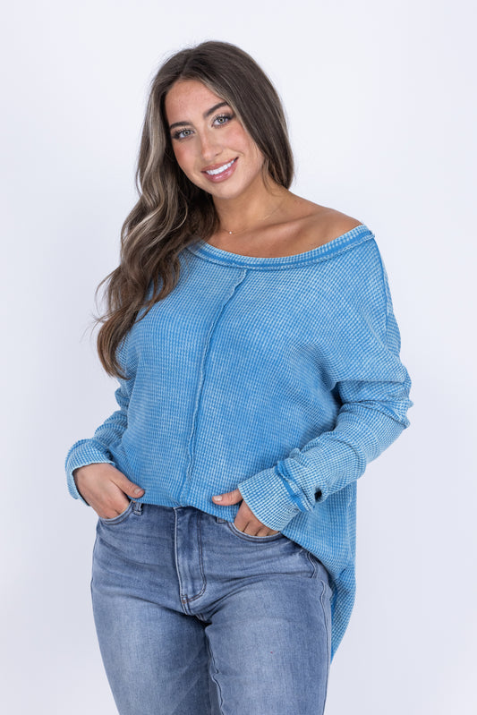 Under The Wire Long Sleeve Top