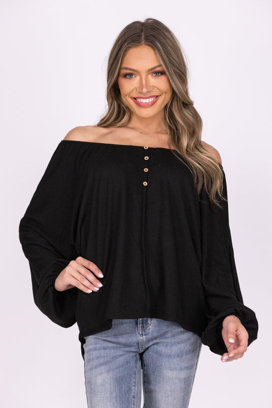 Wild As Her Long Sleeve Top * Final Sale*