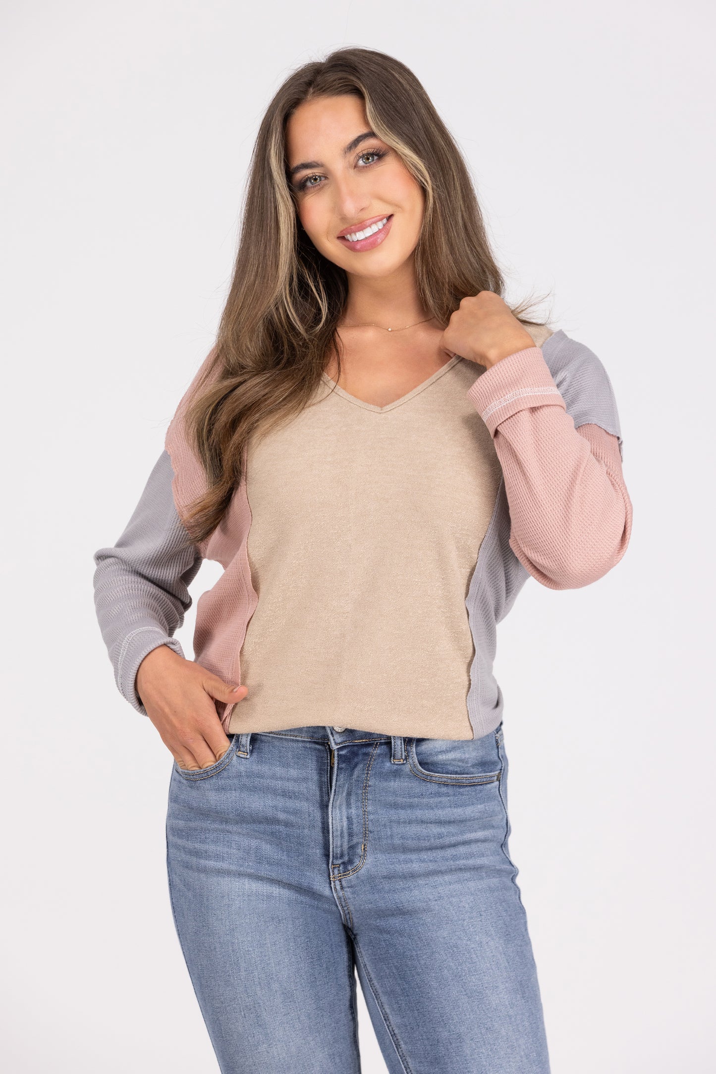 Woodland Patches Long Sleeve Top