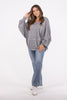 Casual Hangout Long Sleeve Top