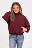 Come And Get Me Mock Neck Pullover Jacket