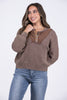 I Like It And I Love It Cropped Long Sleeve Top