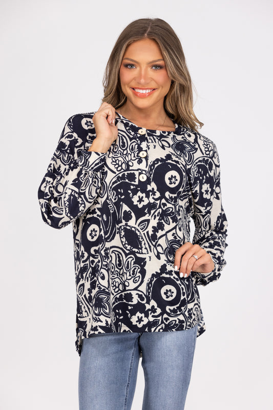 Woodland Variety Long Sleeve Top