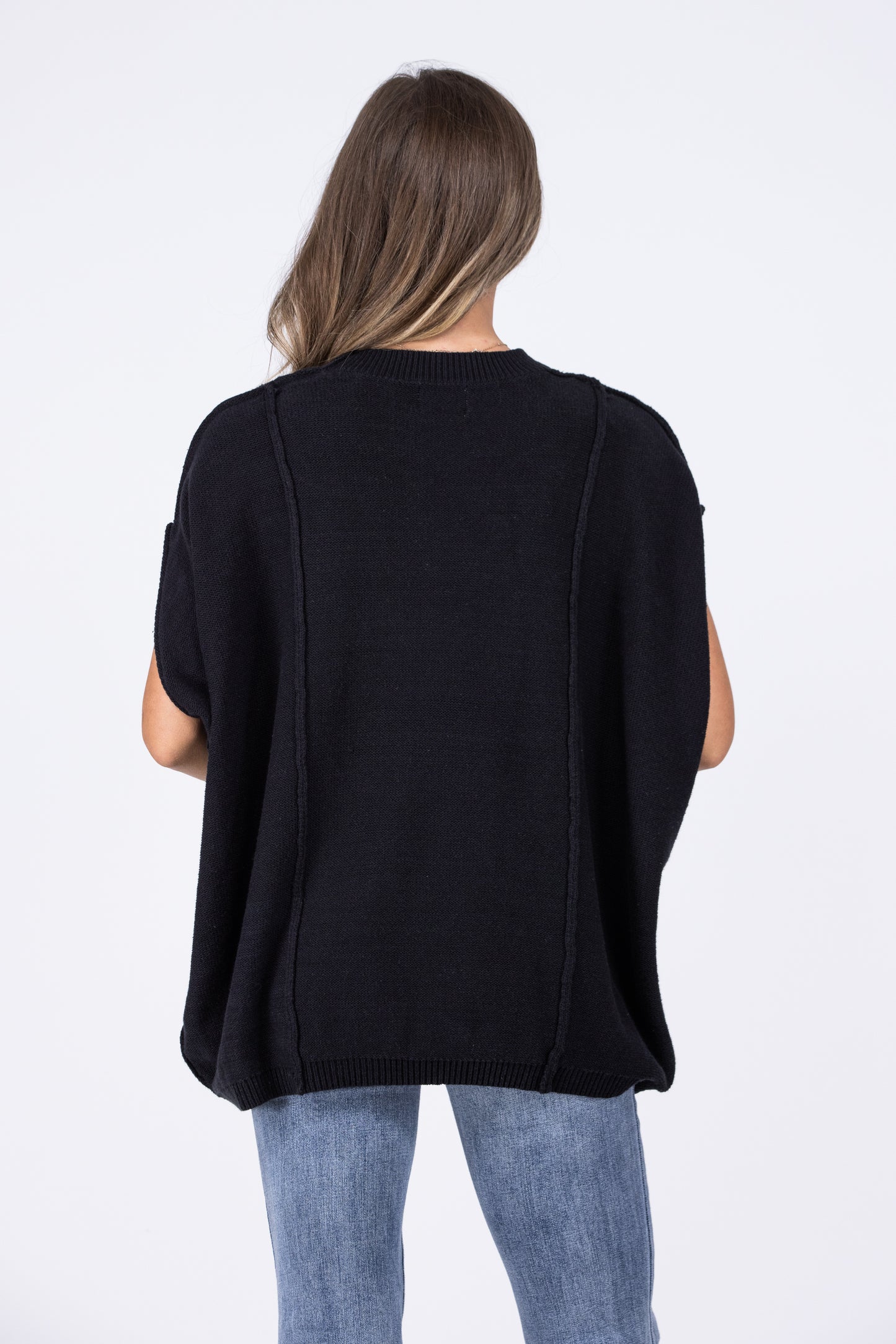 Don't Rain on my Parade Poncho Sweater *Final Sale*