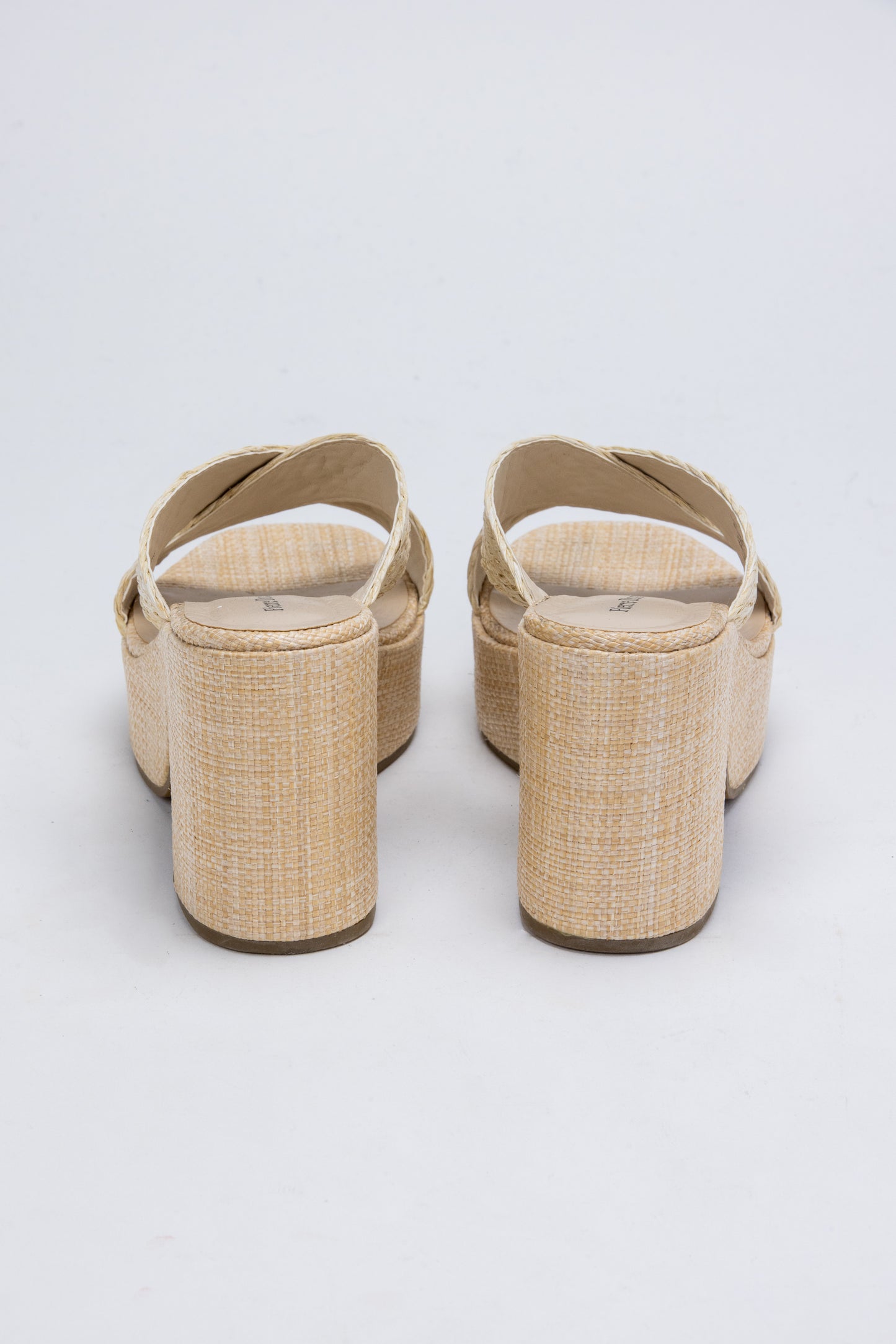 Pierre Dumas Cross Weave Picnic Basket Sandals