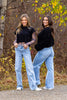 The Savannah from Lovervet: High-Rise Tummy Control Wide Leg Denim * Final Sale*