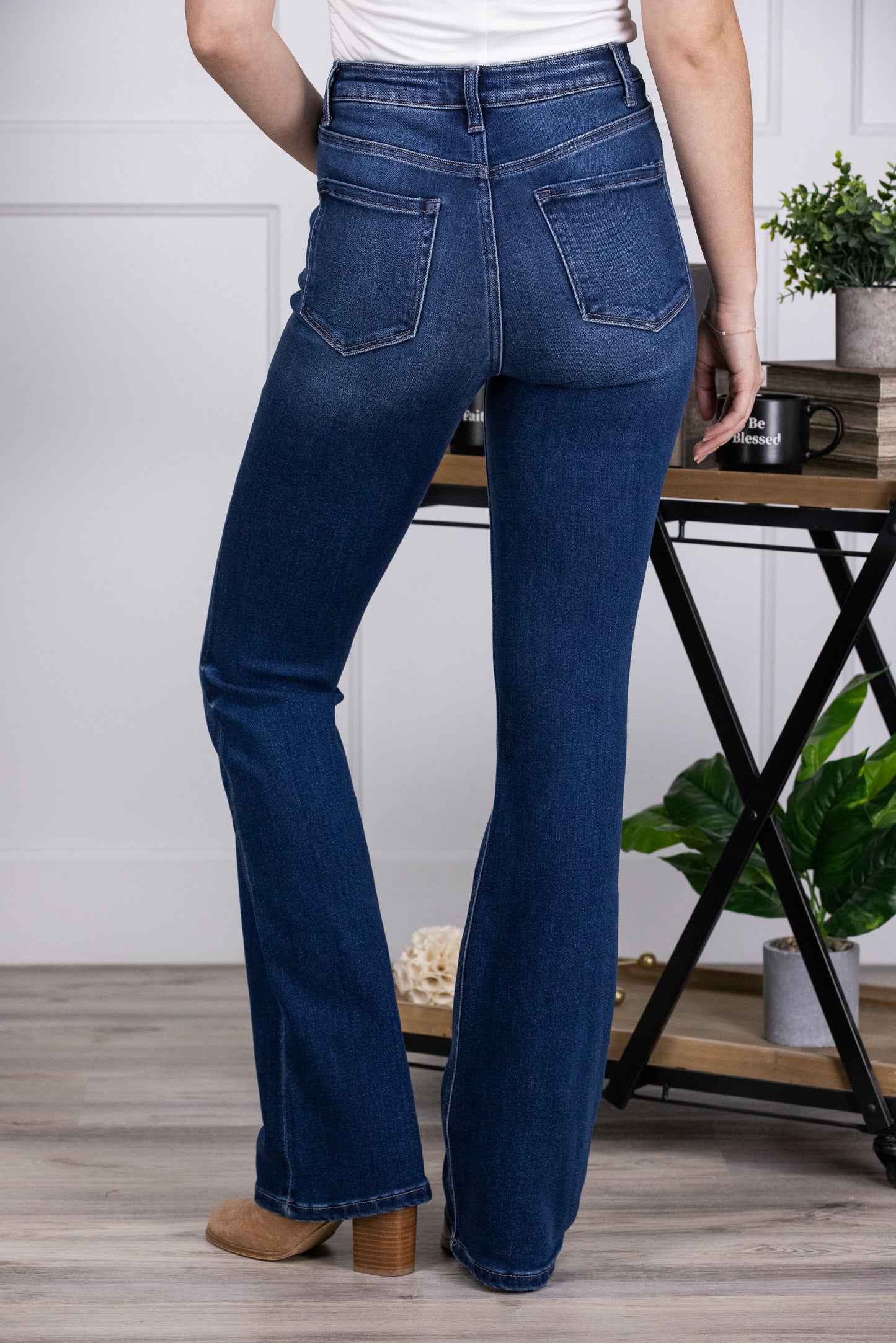 The Bailey from Lovervet *Two Lengths* High-Rise Tummy Control Bootcut Denim