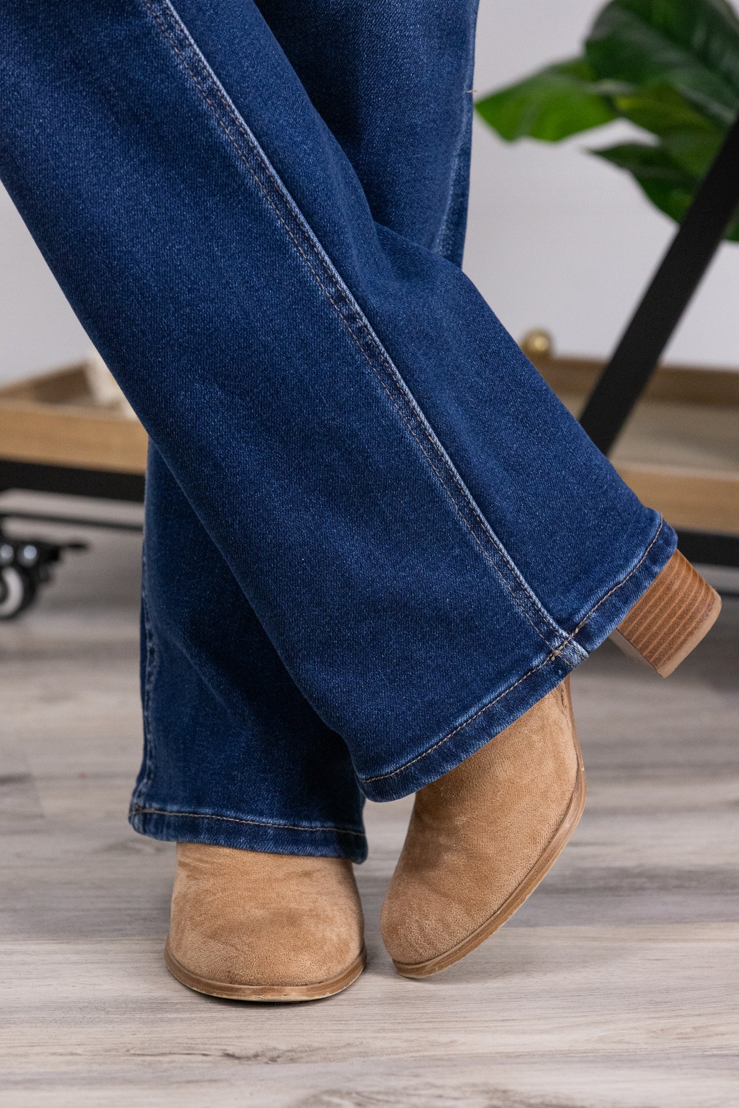 The Bailey from Lovervet *Two Lengths* High-Rise Tummy Control Bootcut Denim