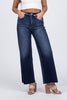 The Erin from Lovervet: High-Rise Wide Leg Cropped Tummy Control Denim