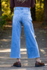 The Caitlin from Lovervet: High-Rise Tummy Control Cropped Wide Leg Denim