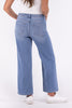 The Caitlin from Lovervet: High-Rise Tummy Control Cropped Wide Leg Denim