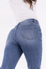 2 LENGTHS The Alexis from Lovervet: High-Rise Tummy Control Relaxed Flare Denim