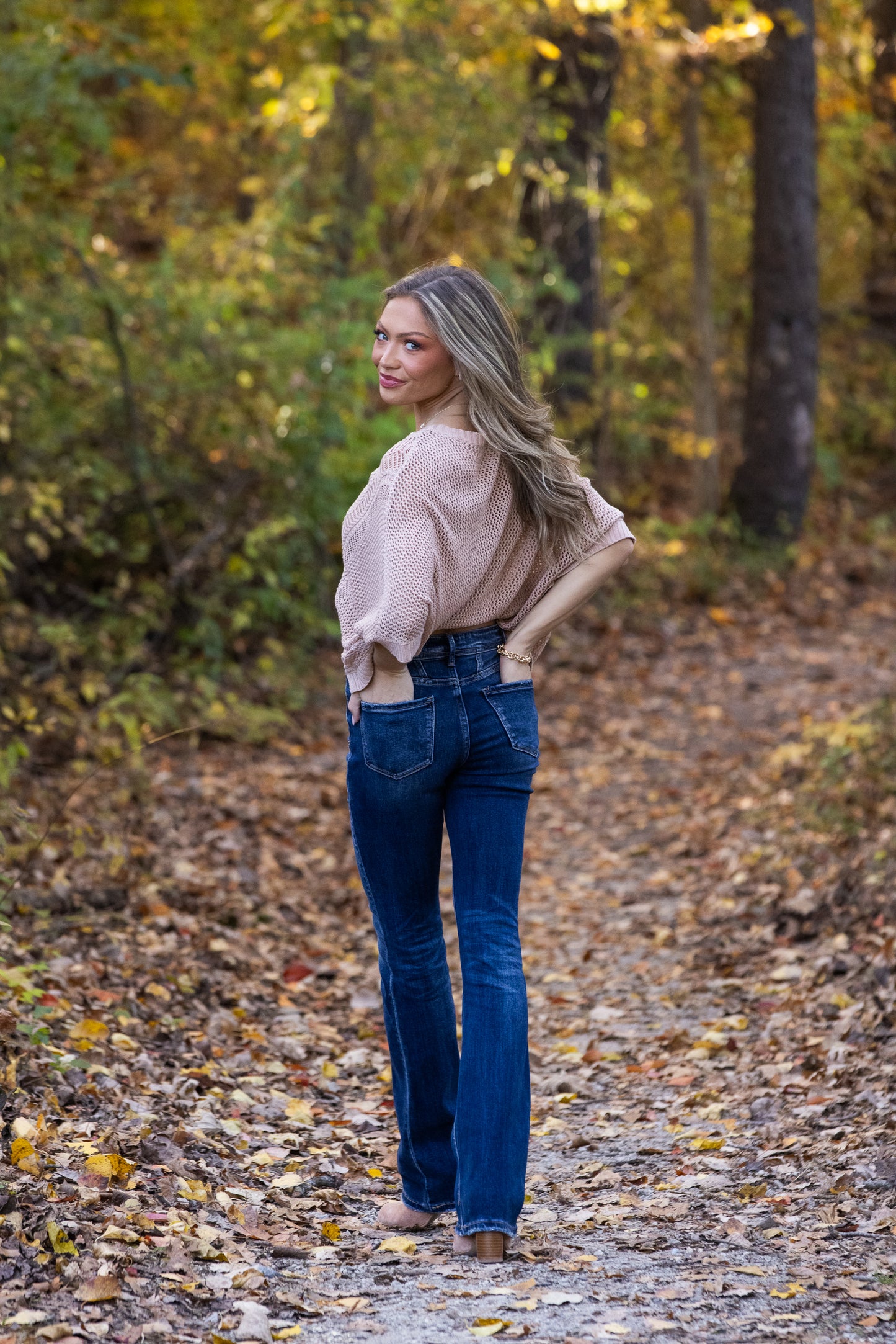 3 LENGTHS The Rachel by Lovervet: High-Rise Tummy Control Bootcut Denim