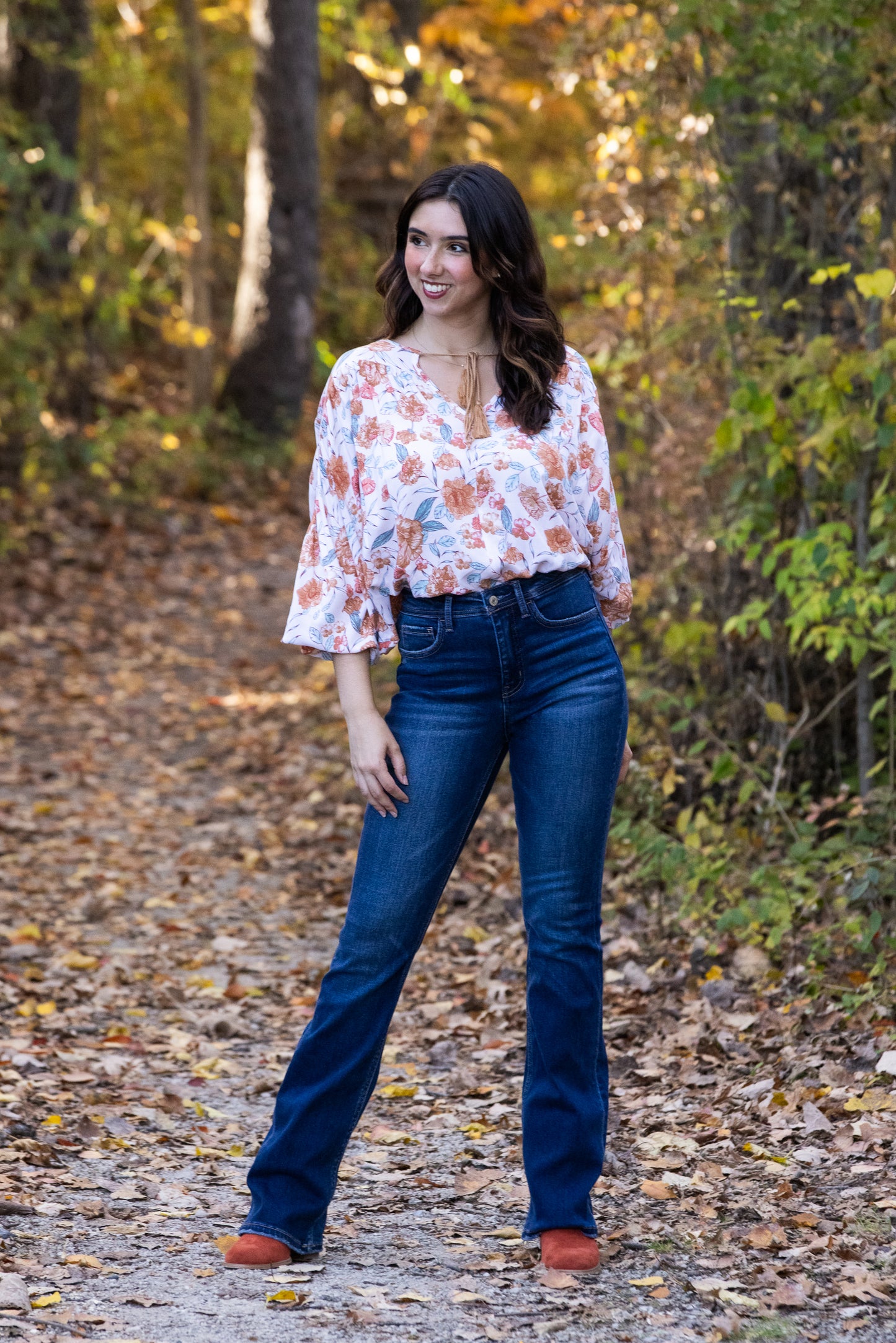 3 LENGTHS The Rachel by Lovervet: High-Rise Tummy Control Bootcut Denim